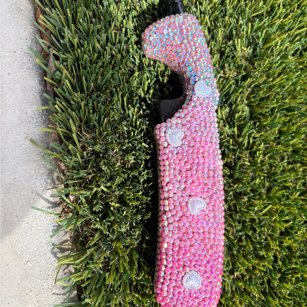 Custom rhinestone long neck lighter